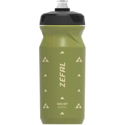 Zefal Trinkflasche Sense Soft 65 650ml, oliv grün, Höhe 193mm