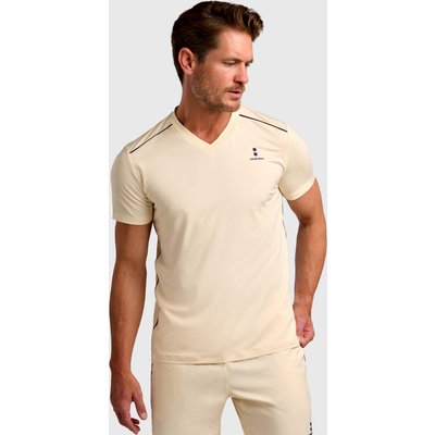 Performance Tennis/Padel T-Shirt Herren Yellow Breeze