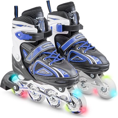 Apollo Super Blade LED ABEC7 Inlineskates für Kinder verstellbar