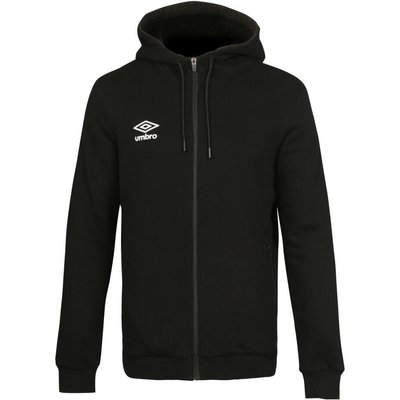 Umbro Herren Sweatjacke Schwarz mit Reißverschluss