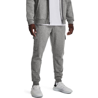 Hose Under Armour Rival Fleece Cargo, Grau, Herren