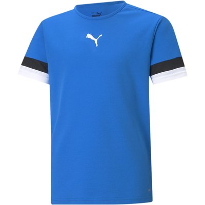 teamRISE Fußballtrikot Jugendliche PUMA Electric Blue Lemonade Black White