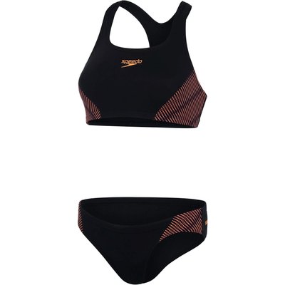 Badeanzug Damen Speedo PLMT RCBK BRF 2PC AF