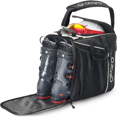 Skischuhtasche mit Helmfach, Schultergurt & Aufstandfläche | Classic 44L Weiß