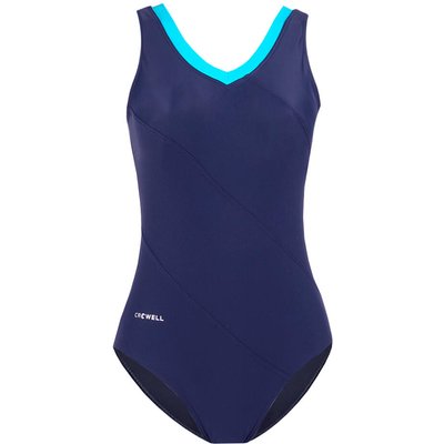 Damen Badeanzug CROWELL Angie - feste Cups, UV-Schutz, dehnbare Passform