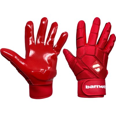 FKG-03 Rote American-Football-Handschuhe für Profi-Linebacker, LB, RB, TE