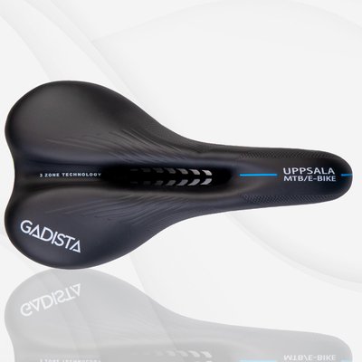 GADISTA FR, UPPSALA Fahrradsattel, bequem, Made in ITALIEN, 3Zonen-Technologie