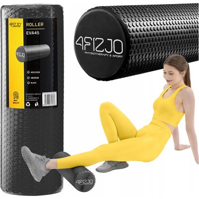 Massage-Roller CARE+ 45 cm Faszienrolle zur Muskelentspannung 4FIZJO