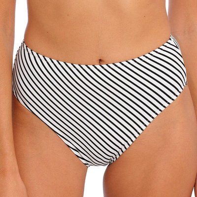 Gestreifte Badeanzugstrümpfe mit hoher Taille Jewel cove