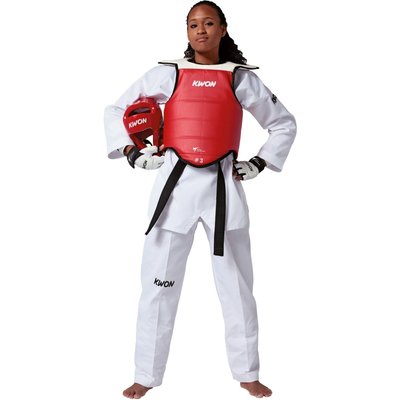 Tae-Plastronkwondo compétition double Kwon