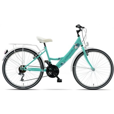 Kinderfahrrad 24" Stahl 14" 130-165cm 18 Gänge Davi Giulietta Trend