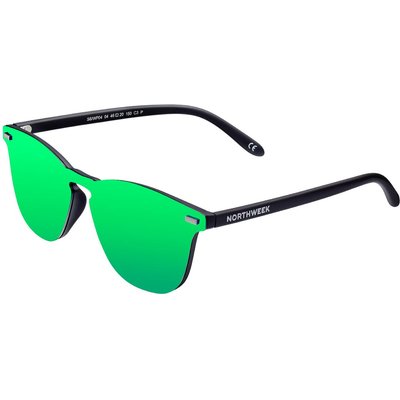 NORTHWEEK - Sonnenbrillen für Herren und Damen - WALL BLACK GREEN POLARIZED