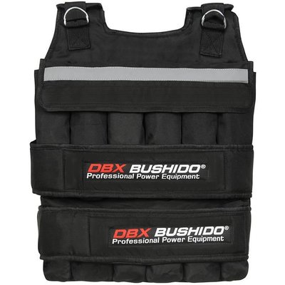 Gewichtsweste leer DBX Bushido 24 Taschen 50 kg