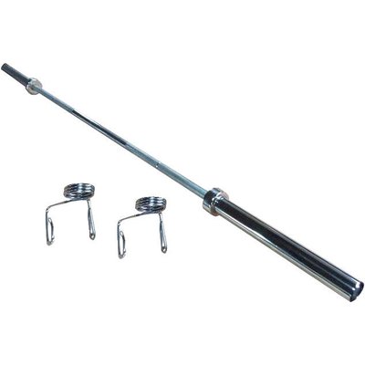 Langhantelstange Power, ø 50 mm 180 cm Gewichtheben Unisex Silber