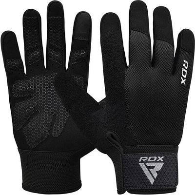 FITNESS-GEWICHTHEBEHANDSCHUHE W1, GANZ IN SCHWARZ, PLUS-XL