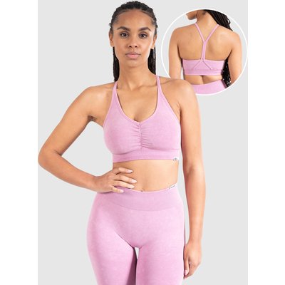 Damen Sport BH Batik Scrunch Rosa