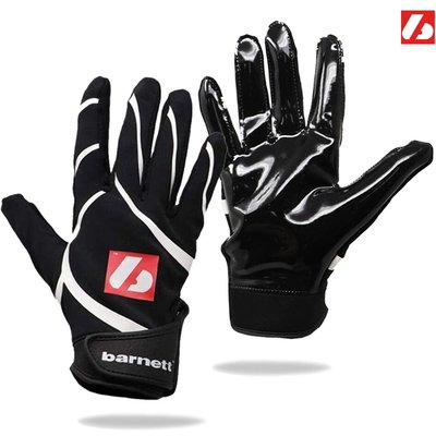 Pro Receiver American Football Handschuhe, RE, DB, RB, Schwarz FRG-03