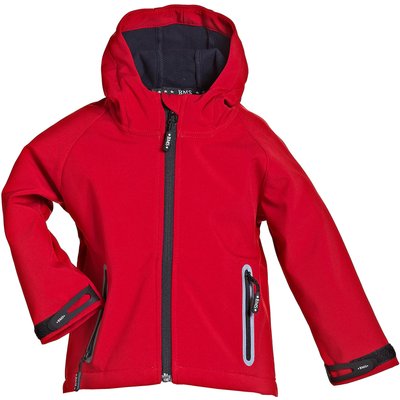 BMS SoftShell Jacke mit Kapuze - atmungsaktiv Kinder