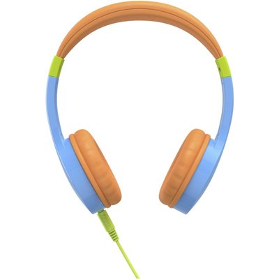 HAMA Kinderkopfhörer Kinderkopfhörer, kabelgebunden, On-Ear, Blau/Bunt