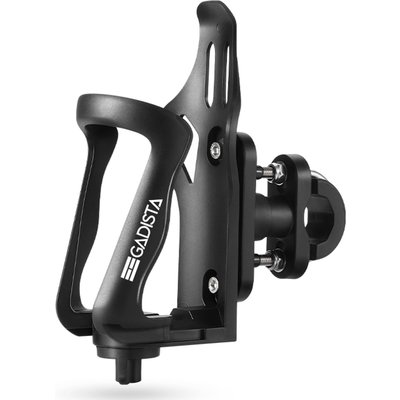 VERSTELLBARER FLASCHENHALTER FÜR FAHRRAD/MOTORRAD, 48-80 MM, HORIZONTAL/VERTIKAL