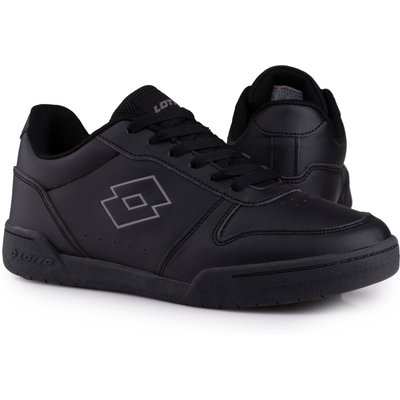 Lotto TITANIS OC Unisex Sneaker Low Top Schuhe 2400240U Schwarz