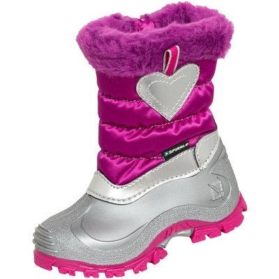SPIRALE Winterstiefel Sonja lila silber
