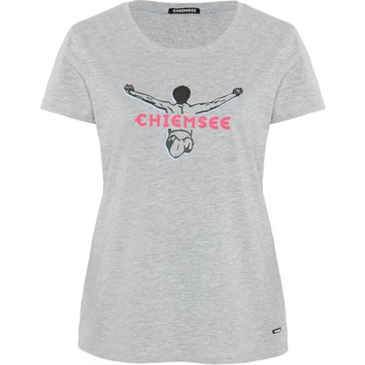T-Shirt im Label-Look