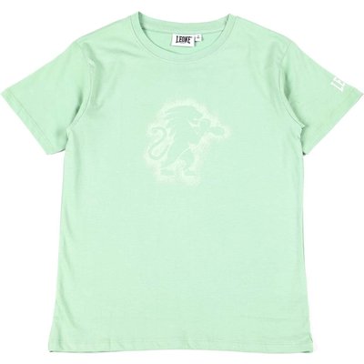 Leone Kurzarm-T-Shirt aus Baumwolle mit Batikmuster für Kinder