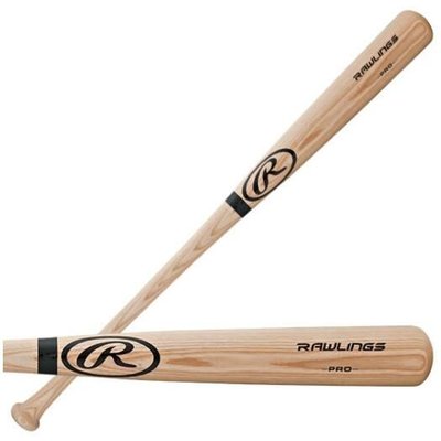 Rawlings Baseball Holzschläger Baseball Bat | Größe 33 Inch/Zoll (-3) 2 5/8