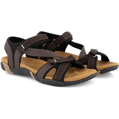 Hasle Damen - Wandersandalen - Braun