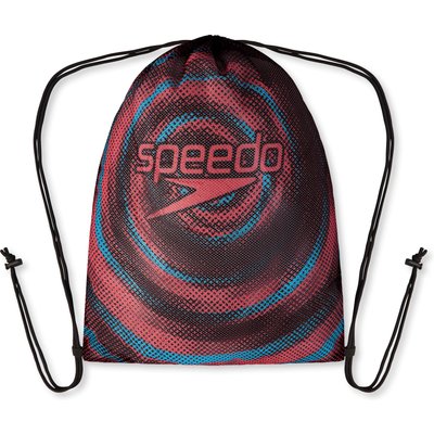 Speedo Mesh Tasche Printed Rot/Blau