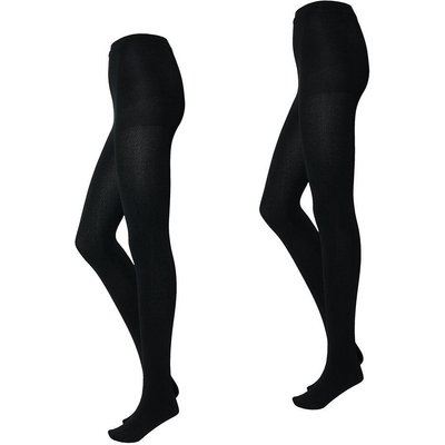 Heatkeeper - Thermo-Strumpfhose Damen Schwarz - 2er-Pack - Thermobekleidung