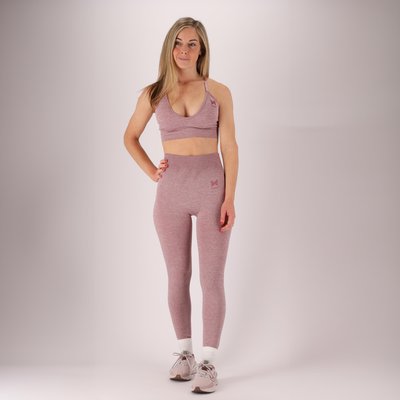 Pinkfarbener Damen-Sport-BH