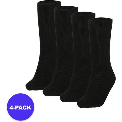 Damen-Thermosocken 4 Paar Größe 36/41 Schwarz