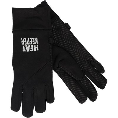 Thermofleece-Sporthandschuhe für Kinder Schwarz 5–8 Jahre