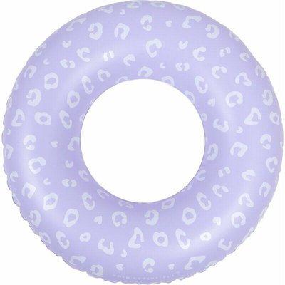 Swim Essentials Schwimmring 90 cm Lila Leopard
