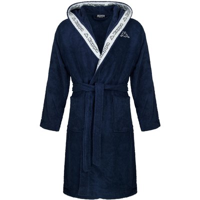 KAPPA Unisex Bademantel mit Kapuze 100% Baumwolle Gr. S-4XL