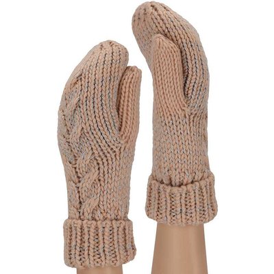 Damen-Skihandschuhe modisch hellrosa Einheitsgröße