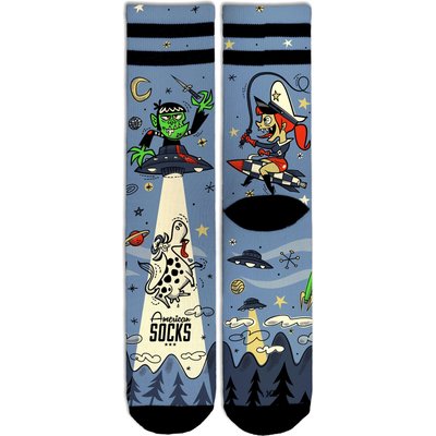 Socken Alien Snatch - Mid High - American Socks