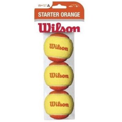 WILSON Starter Tour Orange Tennisbälle 3 Stück