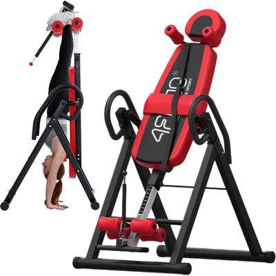 Inversionsbank 4FIZJO Schwerkrafttrainer Rückentrainer Klappbar Fitnesstraining