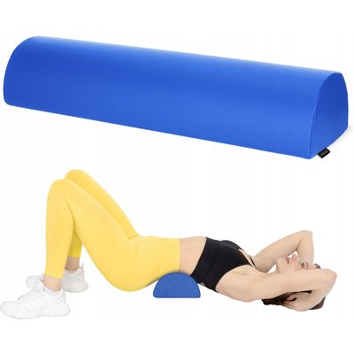 Massage Halbrolle 4FIZJO Lagerungshilfe 60x18x12cm Physiotherapie Lagerungsrolle