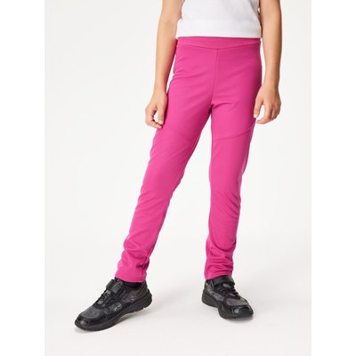 Elastische Softshell-Hose mit Fleece für Kinder Sporty, Fuchsia