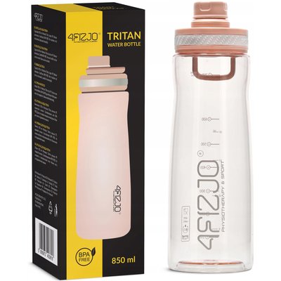 Sport Trinkflasche 4FIZJO 850 ml