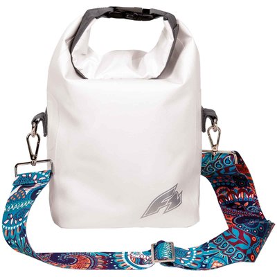 F2 Tasche Kauai - Wasserdichte Schultertasche 10 L Weiss