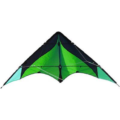 Lenkdrachen Elliot Delta Basic Green-Black 1014507 Grün 117 x 59 cm