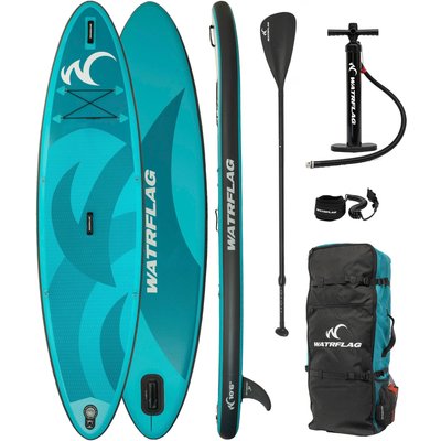 Hochwertiges aufblasbares SUP Board- WATRFLAG Glide 10'6“- ALLROUND- Komplettset