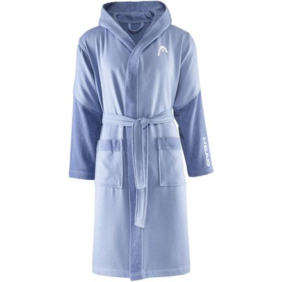 Unisex-Bademantel mit Kapuze aus Mikrofrottee 270g/m² Midnight Blue