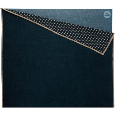 Yogatuch GRIP ² Yoga Towel mit Antirutschnoppen midnight blue