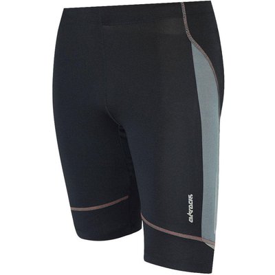 Herren Laufhose Kurz Pro Air Schwarz Grau